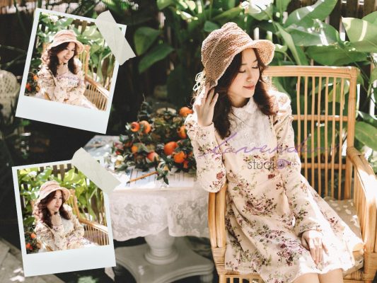 chụp ảnh tết cho nàng