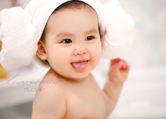 chụp ảnh Tết cho bé trai