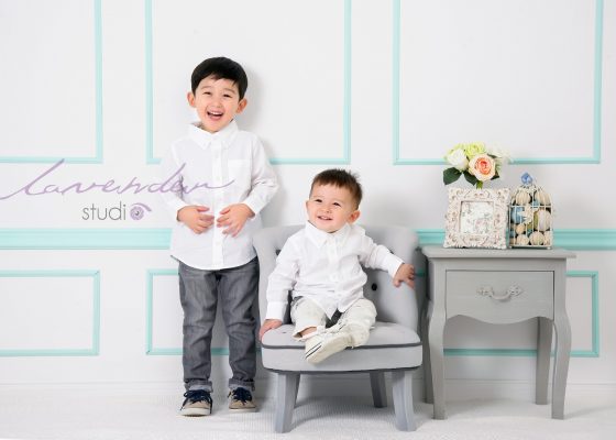 chụp ảnh Tết cho bé trai