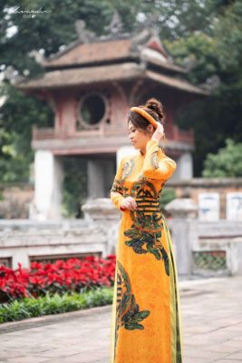 chụp ảnh áo dài đẹp