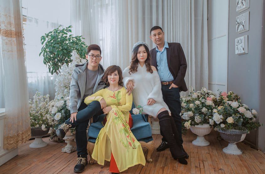 chụp ảnh gia đình Hà Nội