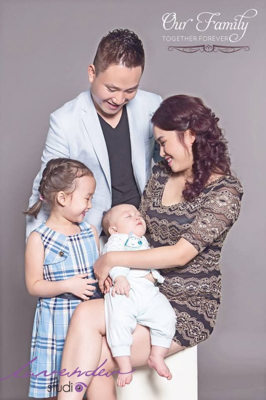 chụp ảnh gia đình