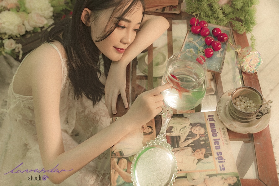 chụp hình nàng thơ sài gòn