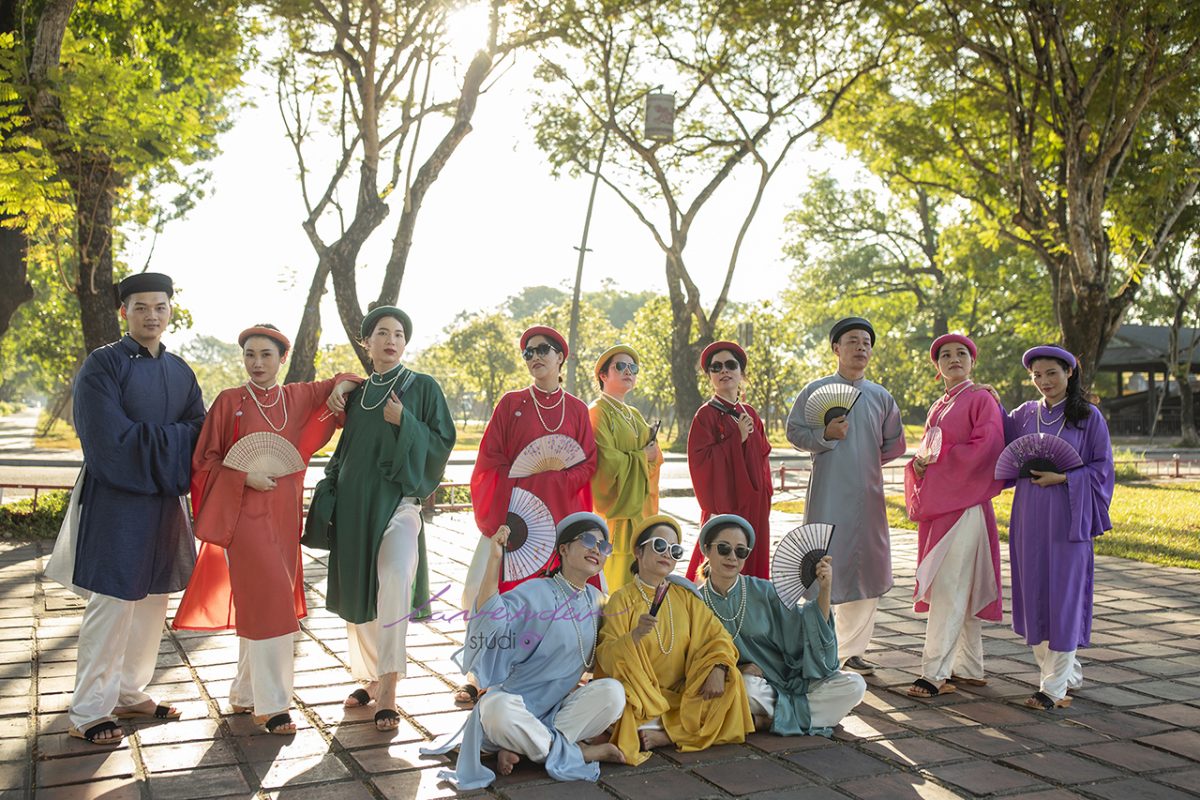 Dịch vụ chụp ảnh áo dài cổ phục ở Huế