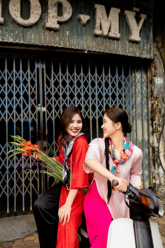 Giá thuê thợ chụp hình áo dài ở TP HCM