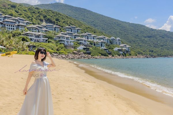 Studio chụp ảnh ngoại cảnh ở khách sạn Intercontinental Đà Nẵng