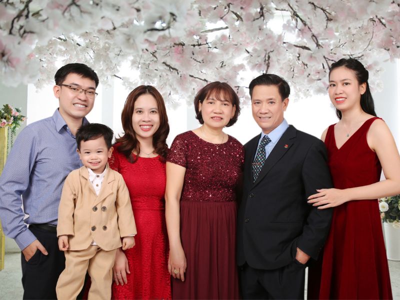 Chụp ảnh gia đình Tết – Thói quen mới của nhiều gia đình trẻ