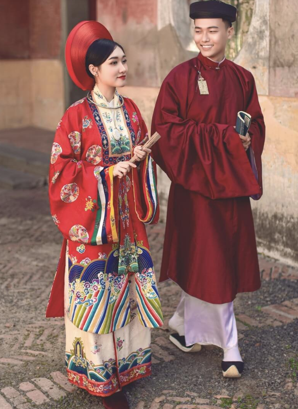 Chụp ảnh couple áo dài 2026 – Phong cách lãng mạn và nghệ thuật